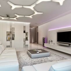 Ideas para decorar espacios con lámparas de salón modernas lamparas-de-salon-modernas-para-el-techo.jpg