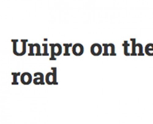UNIPRO on the road blog