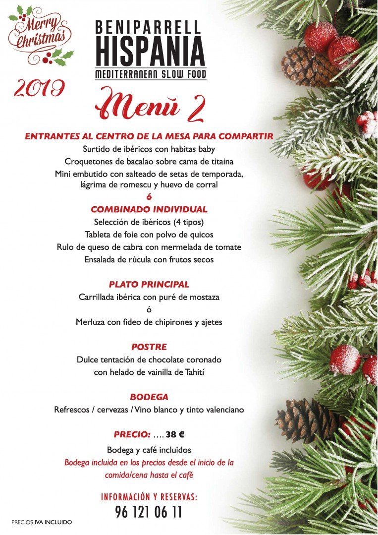 Menús de Navidad 2019 para celebraciones de empresa en Hispania Beniparrell menus-navidad-beniparrell-2019_menu_2.jpg