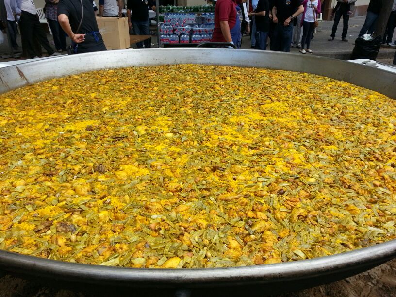Paella Gigante Valenciana Festa de la Mare dels Desamparats de Patraix Galeria de fotos