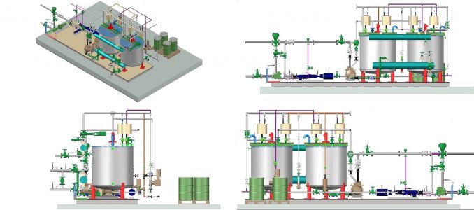 PROYECTOS EPC · ENGINEERING · PROCUREMENT · CONSTRUCTION :: ECOVIAS INGENIERIA · Diseño y desarrollo de proyectos para construcción de Plantas Industriales · fabricación de emulsiones, betunes modificados, productos especiales...