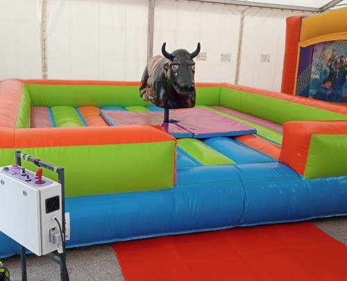 toro mecánico 5 metros ancho 5 metros largo 1,70 metro alto