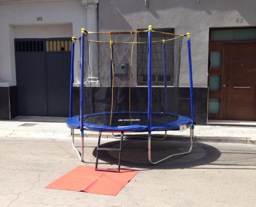 cama elástica 2,45 metros de diámetro