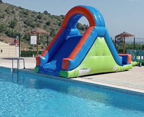 TOBOGAN DE AGUA PARA EXTERIOR PISCINA 5.30 X 2.30X 3.20