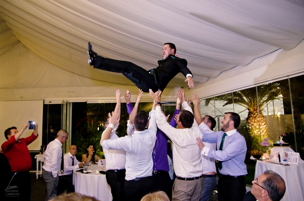 Por los aires...