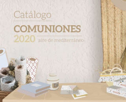 Catálogo Comuniones 2020