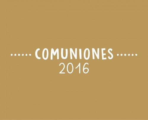 Catálogo Comuniones 2016