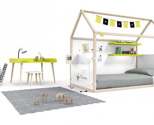 Dormitorios infantiles Montessori