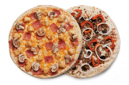 Martes irresistibles, 2 pizzas medianas