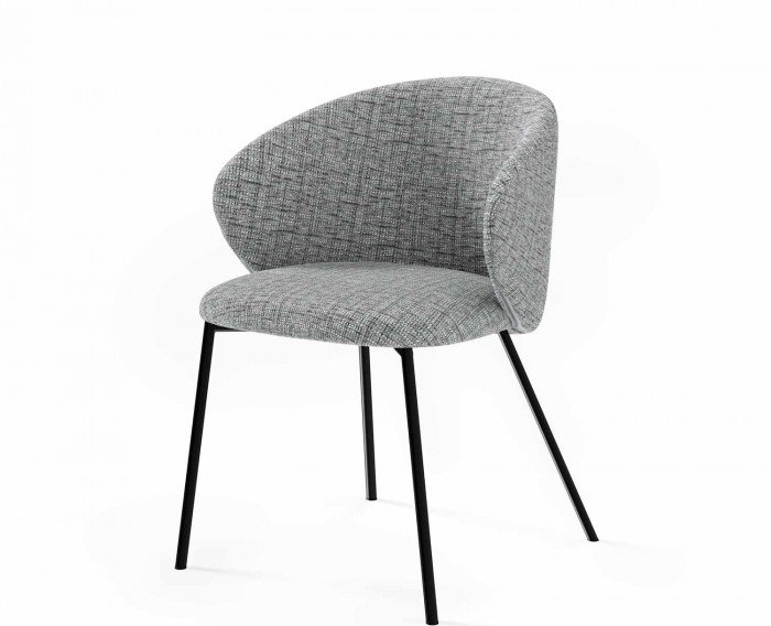Silla MERIDA gris Somcasa