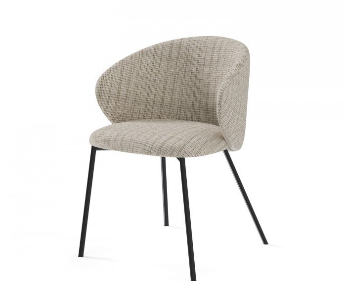 Silla MERIDA taupe Somcasa