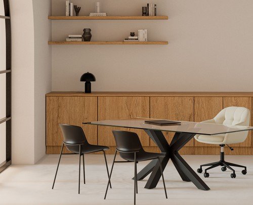 Silla DILETTA negro Somcasa