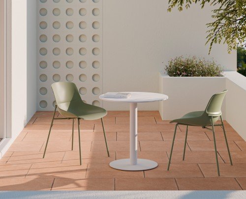 Silla DILETTA verde Somcasa