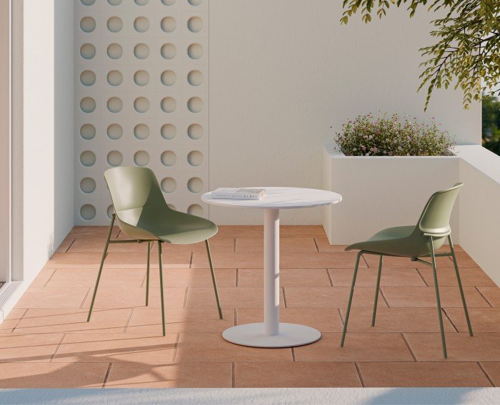 Silla DILETTA verde Somcasa