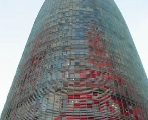 torre Agbar ( Barcelona )