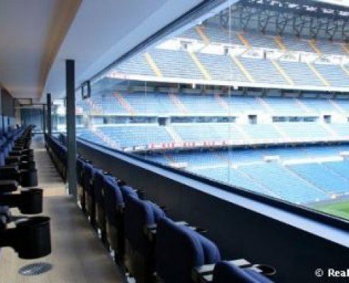 palcos privados estadio Santiago Bernabeu ( Madrid )