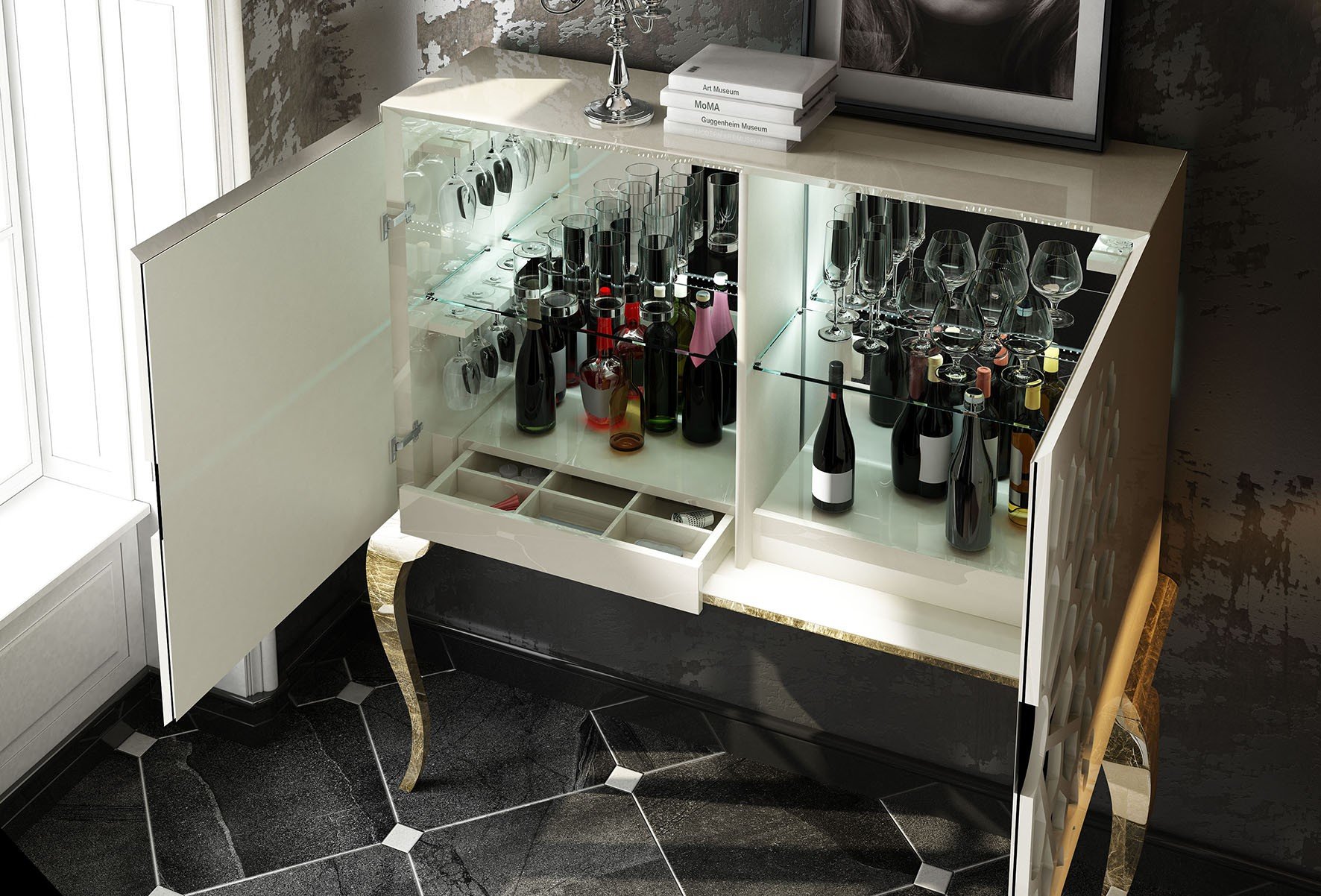 MINI BAR :: Mueble Auxiliar :: muebles y decoracion xativa