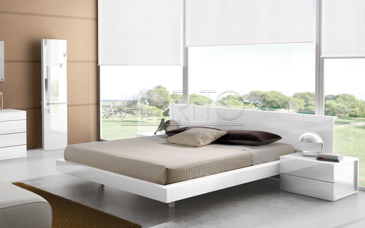 Кровать Moira Modern Bed 2