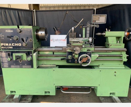 01.01.0261 Torno Pinacho l1 260 x 1000mm e.p con visualizador de cotas
