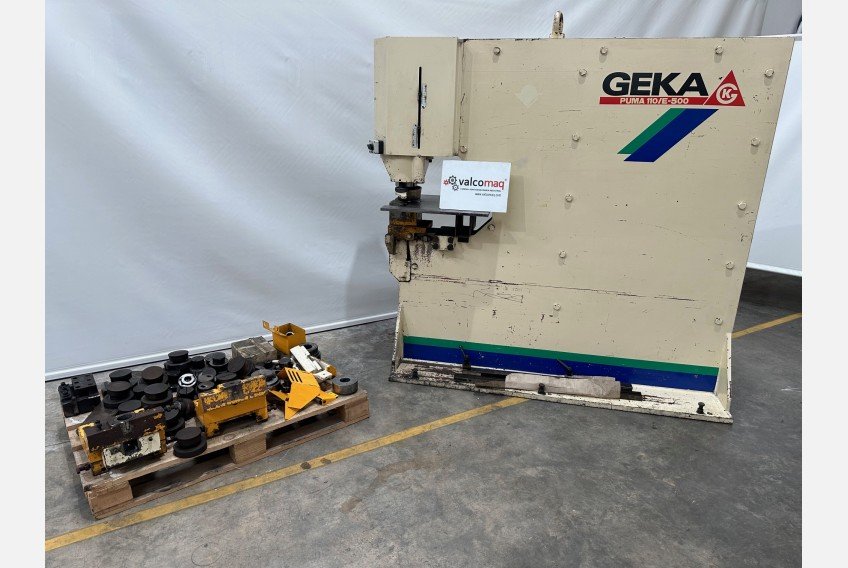 Geka punching machine model Puma 110/E-500