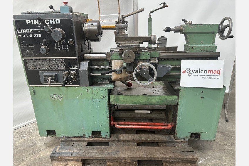 Pinacho Lathe model Lince  L8 225 x 750mm e.p