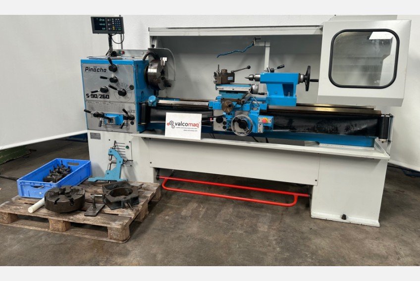 Pinacho lathe model S90 260 x 1600mm e.p,