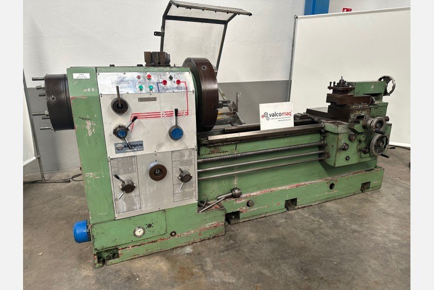 COER-PG lathe model MC 660 x 1500mm e.p, quill hole255mm,