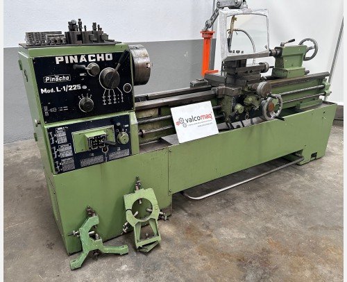 Torno Pinacho modelo L1 225 x 1600mm e.p,