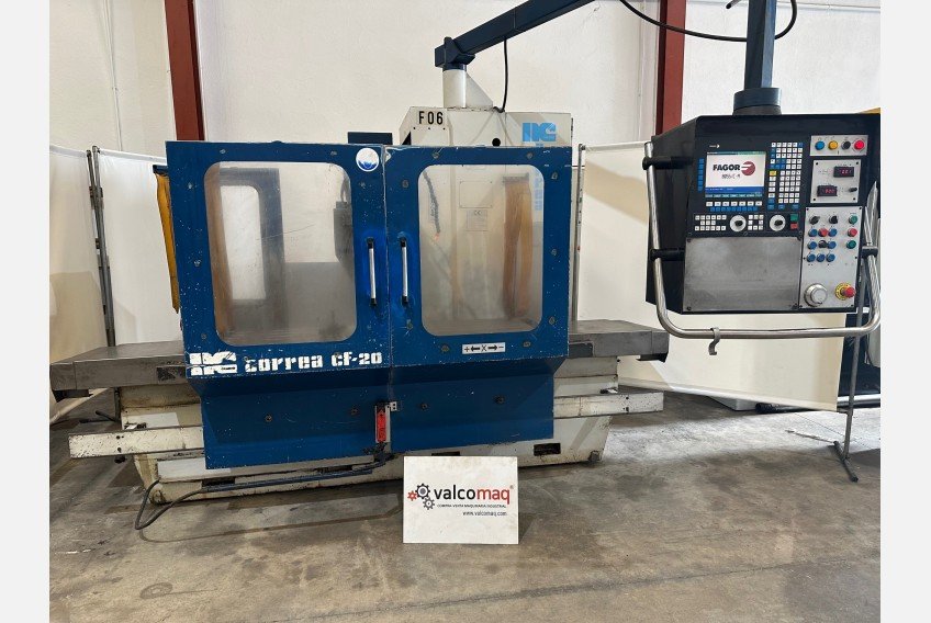 Fixed bed milling machine Correa model CF20 with CNC Fagor 8055