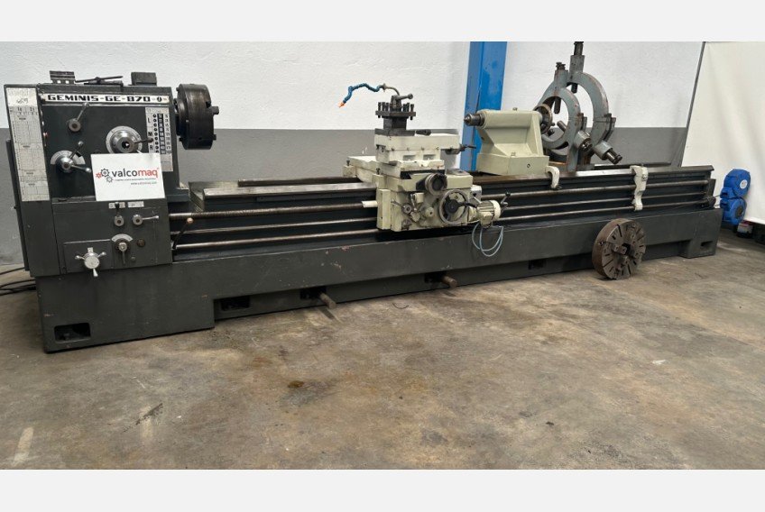 Torno GEMINIS modelo GE 870 x 4000mm e.p