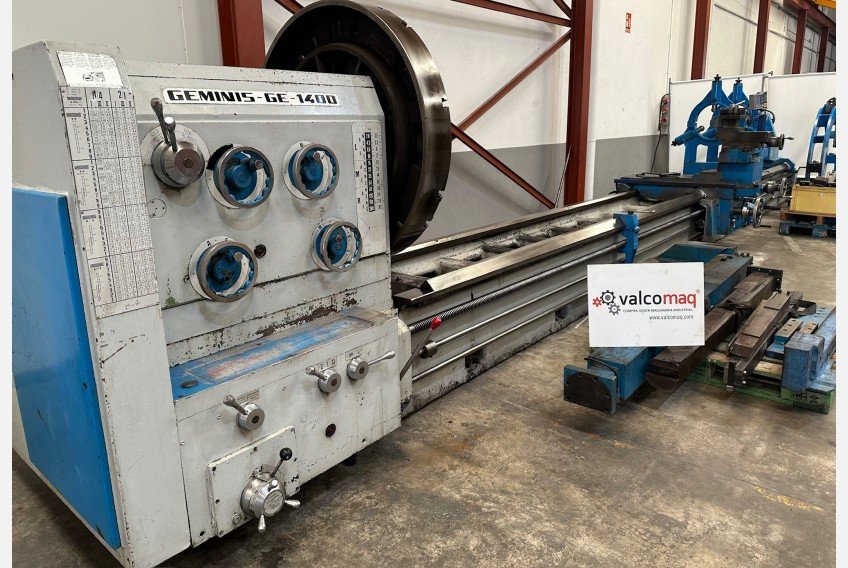 Torno GEMINIS GE 1400 x 8000 mm e.p