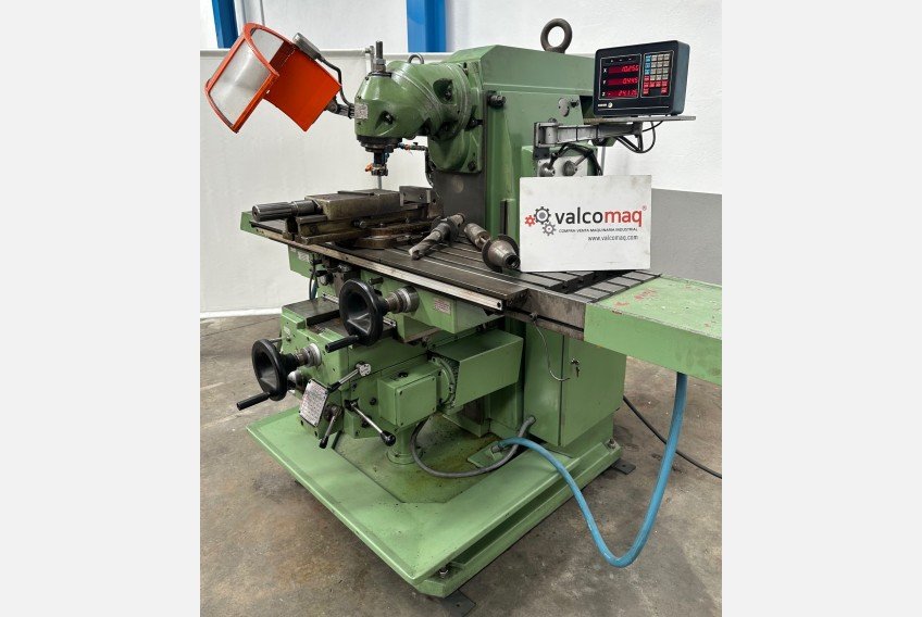 Fresadora Universal Fexac UG con cabezal Huron ISO 50