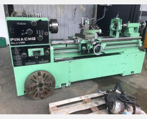 01.01.0088Torno Pinacho L1 260 x 1600mm e.p con visualizador
