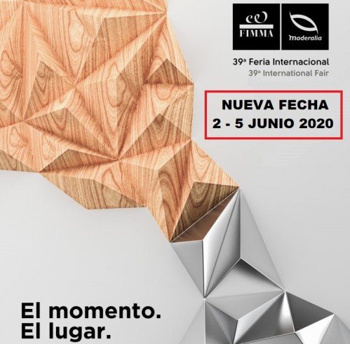 NUEVA FECHA FIMMA - MADERALIA 2020