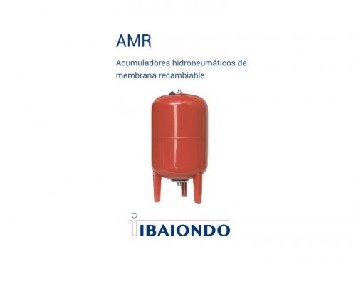 Vaso de Expansión Ibaiondo 100L Vertical con Patas (Serie AMR)