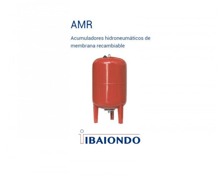 Vaso de Expansión Ibaiondo 100L Vertical con Patas (Serie AMR)
