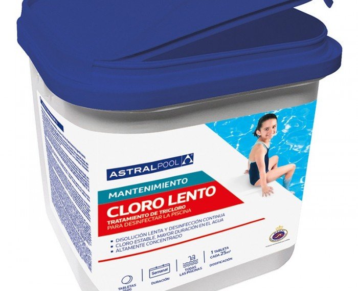 Cloro Lento Tabletas 5 Kg AstralPool