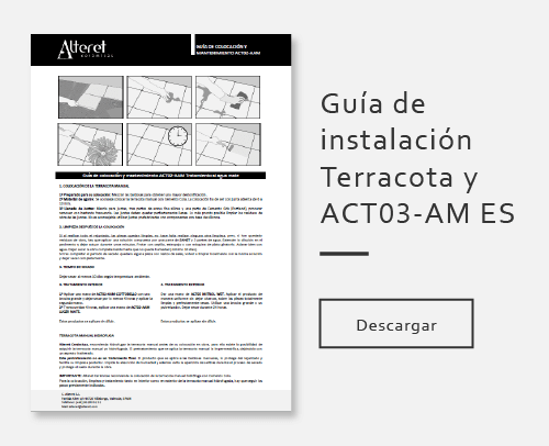 Instalación y tratamiento interior ACT03 (ES)