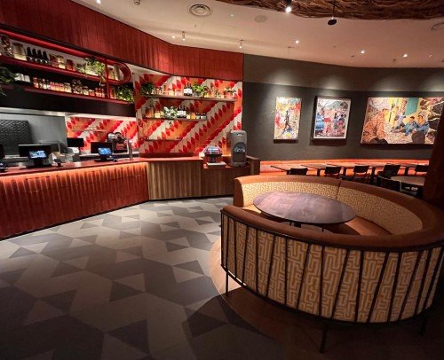 Bespoke pieces Nando's