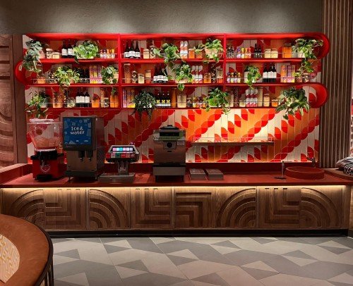 Bespoke pieces Nando's