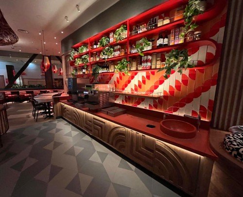 Bespoke pieces Nando's