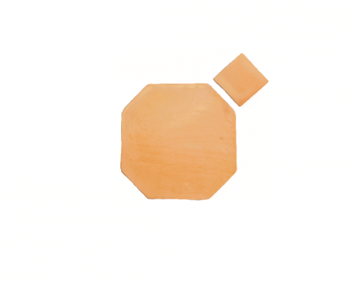Octagon 20x20x2 cm + square 5 cm