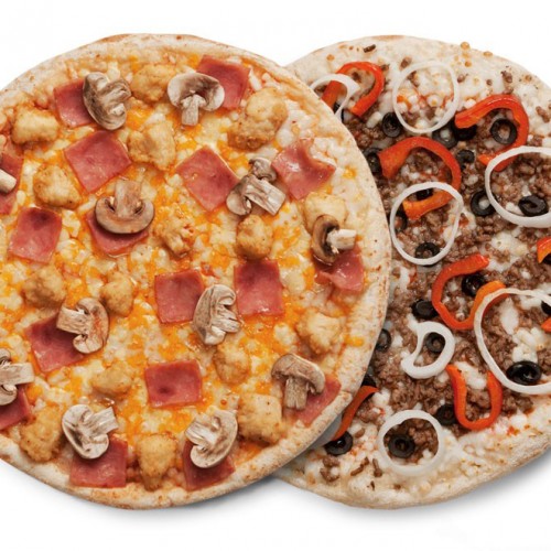 Martes irresistibles, 2 pizzas medianas