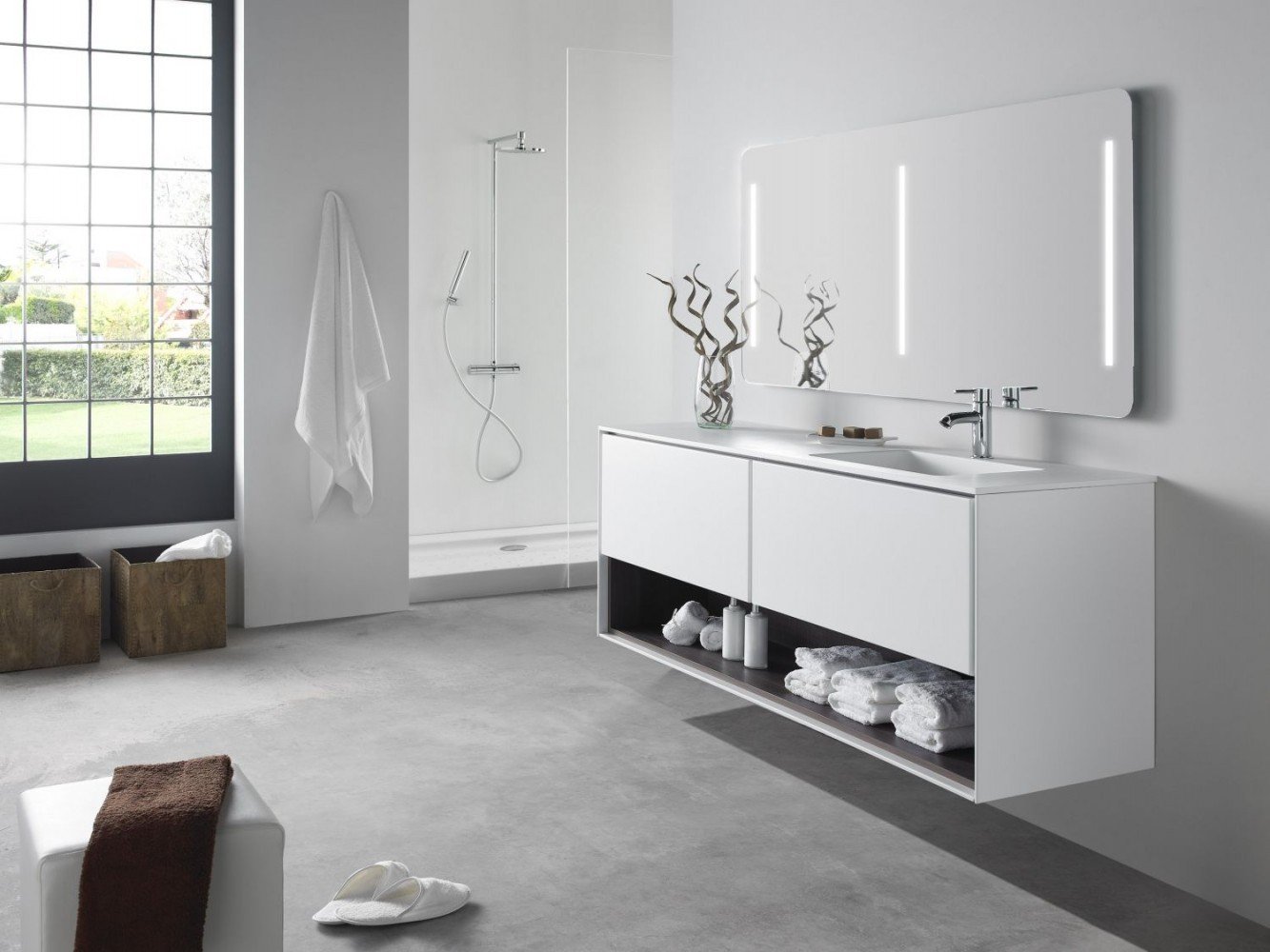 Gama de lavabos Solid Surface de Ikebe :: Ikebe bathroom furniture, bathroom decoration, bathroom design, bathroom mirrors, sinks, countertops bathroom, solid surface, gel coat