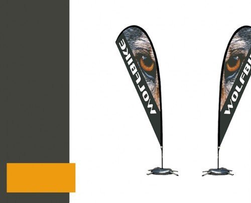 Banderolas pluma