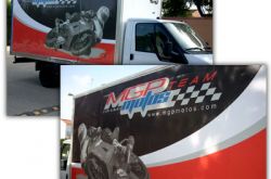  Rotulación camion MPG Motos. Impresión Digital Gran Formato