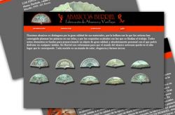 Diseño y desarrollo del sitio web de Abanicos Burriel