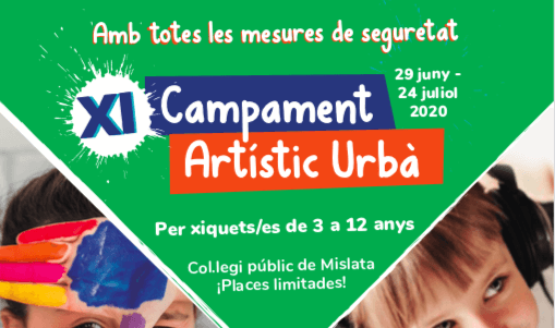 Campamento Artístico Urbano en Valencia