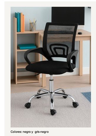 BLACK FRIDAY -- Silla escritorio 50€
 