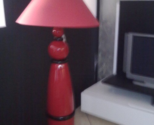 Lámpara de pie cerámica. PVP 346 Euros. Ahora 173 euros